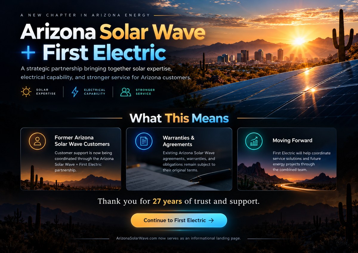 Arizona Solar Wave